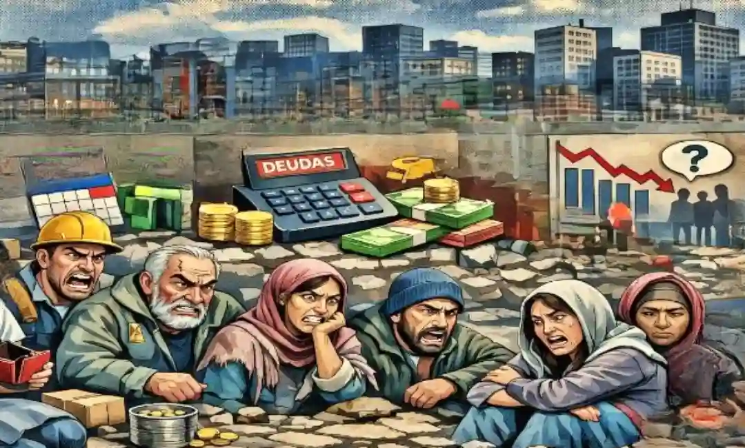 Simulación por IA de trabajadores excluidos de la ciudad