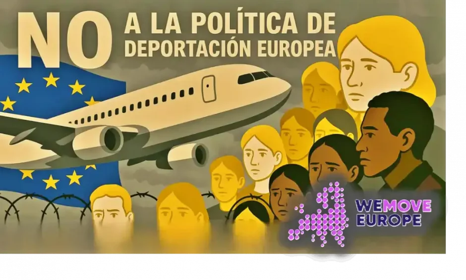 Firma contra las deportaciones en masa de la Unión Europea.