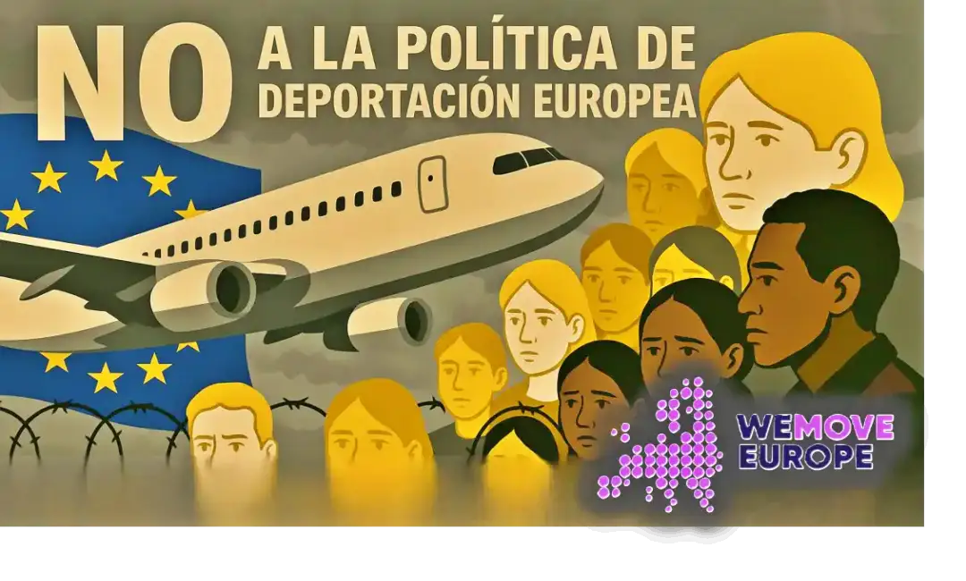 Simulación IA de la campaña de we move europe