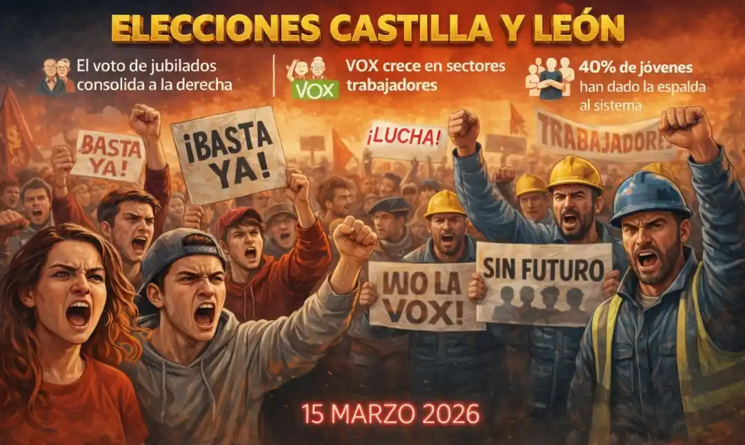 Composición por IA de resultados electorales en Castilla y León