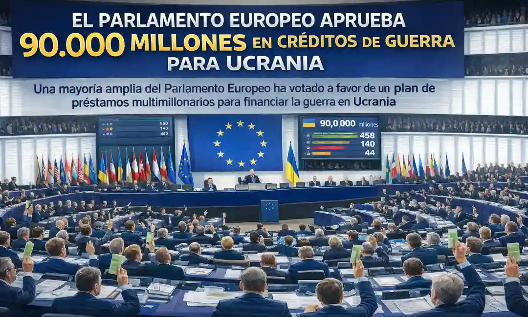Imagen por IA del parlamento europeo