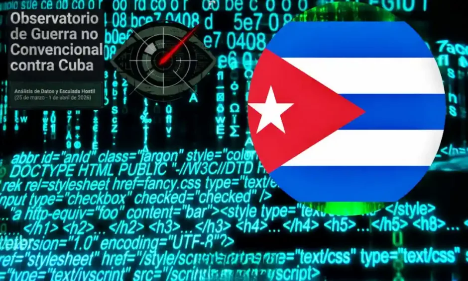 Cuba bajo asedio de la maquinaria cognitiva de Washington.