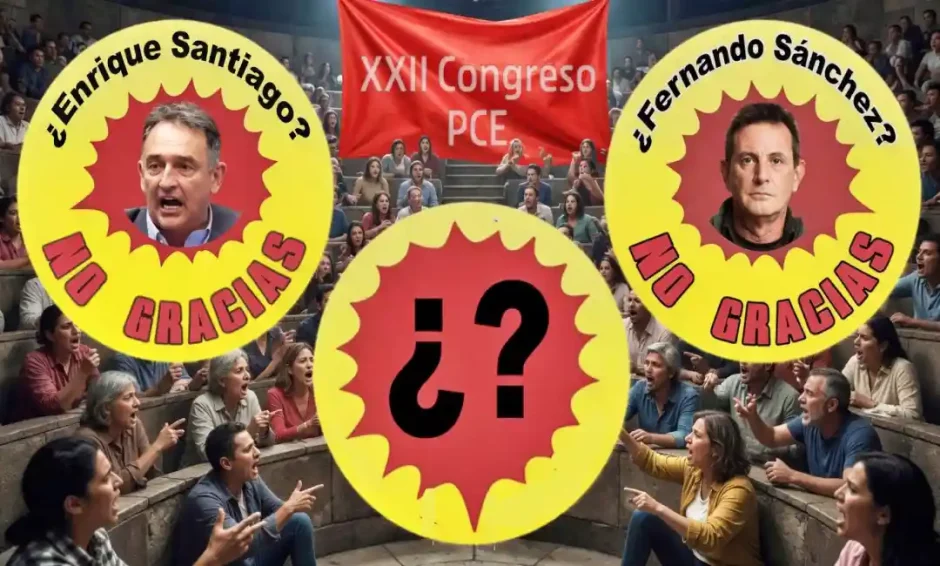 El XXII Congreso del PCE y sus interrogantes