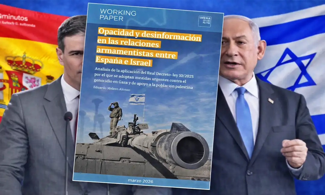 Composición por IA de Sánchez y Netanyahu