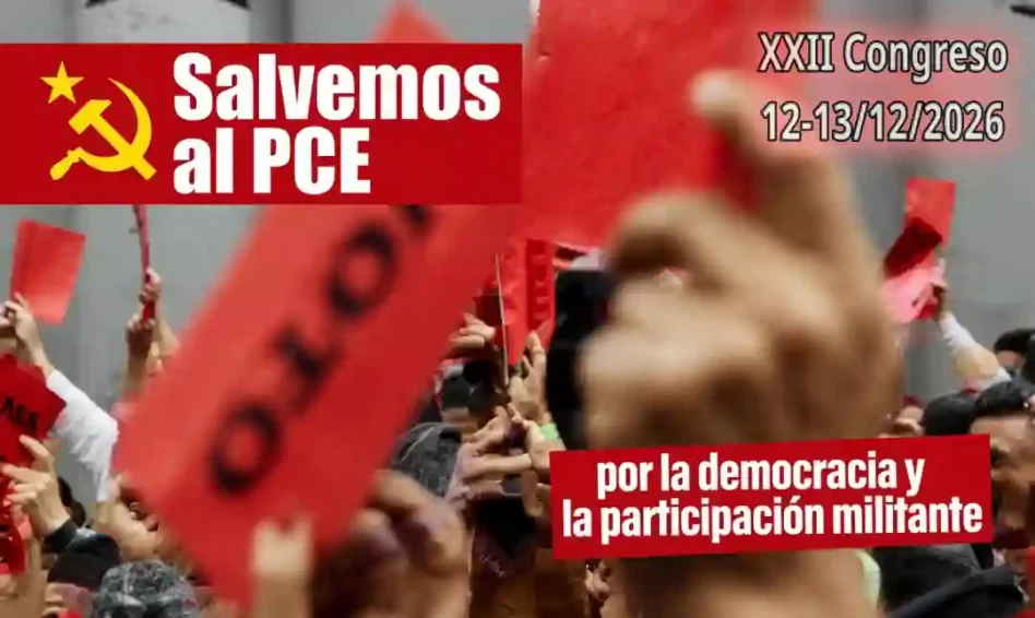 ¿Hacia un XXII Congreso de escaparate en el PCE?