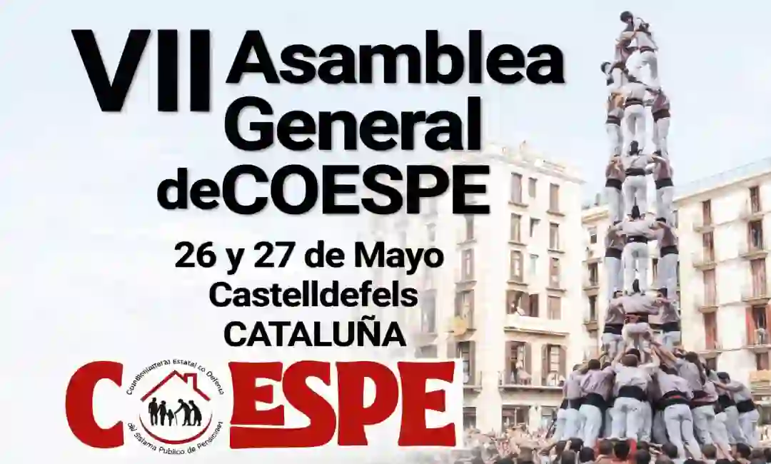 Cartel de la Asamblea estatal COESPE