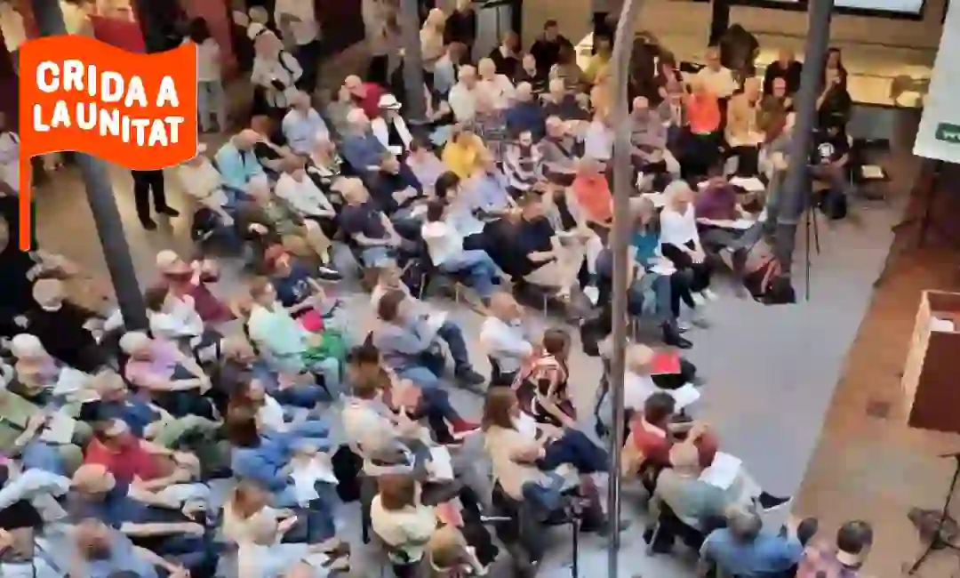 Foto archivo del acto de presentación en Valencia de Crida