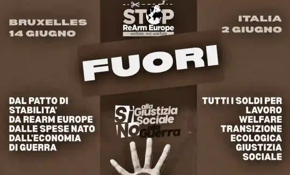Stop Rearm Europe acuerda nuevo calendario de movilizaciones.
