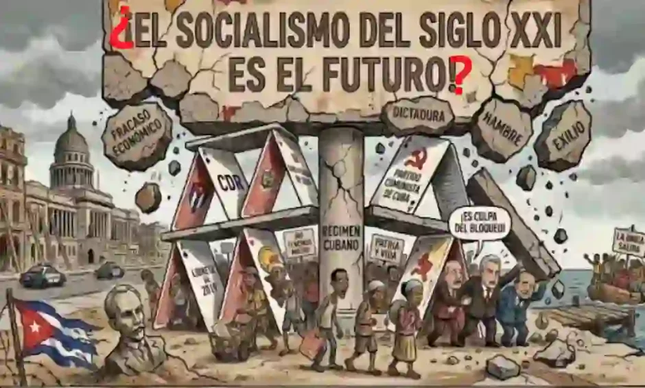 Infografía editada sobre la situación en Cuba