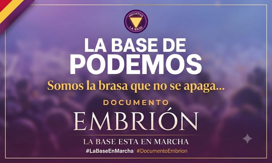 El embrión de una duda en la base de Podemos.