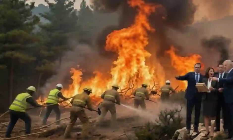 El fuego rentable: apagar los incendios antes que prevenirlos.