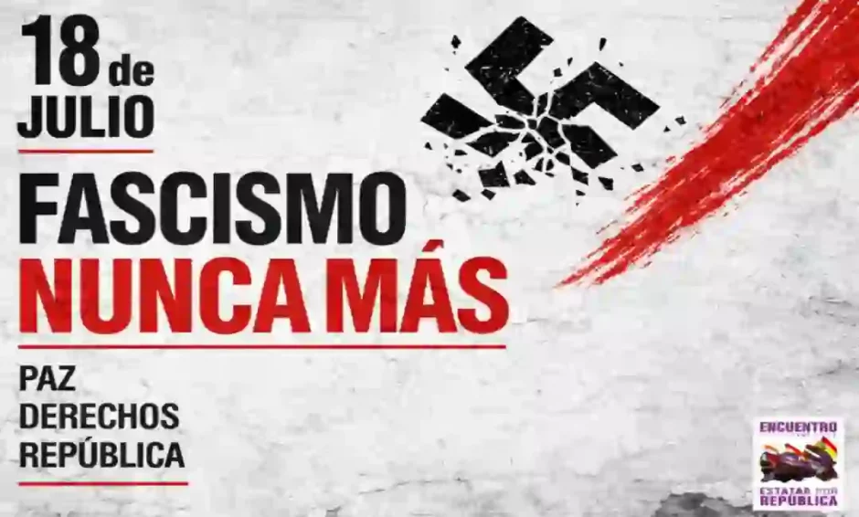 Llamamiento por el 18 julio del Encuentro Estatal por la República.
