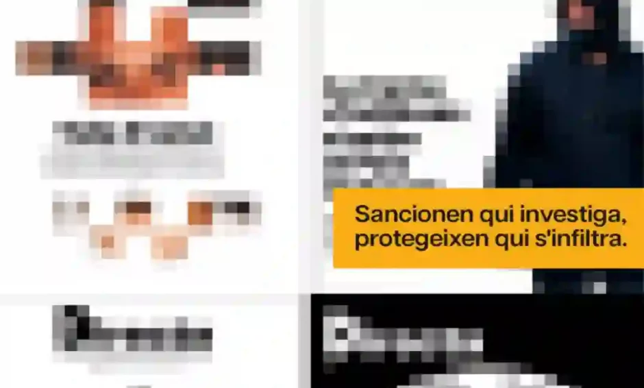 Campaña de denuncia por sancionar a quienes investigan y proteger a quienes se infiltran.
