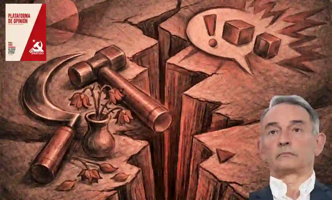 Composición gráfica de una brecha con ayuda de IA