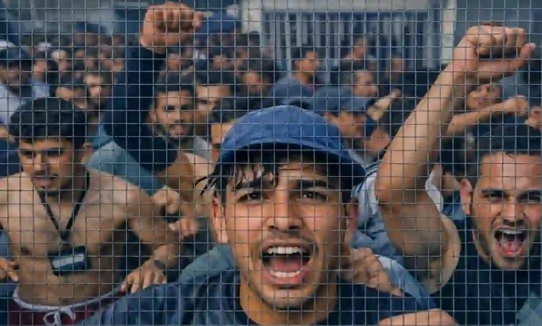 Simulación por IA de migrantes en la frontera
