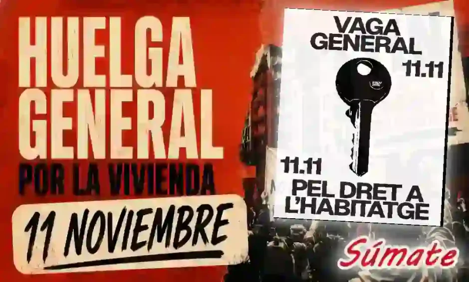 Huelga general el 11N: reivindicaciones y organización.