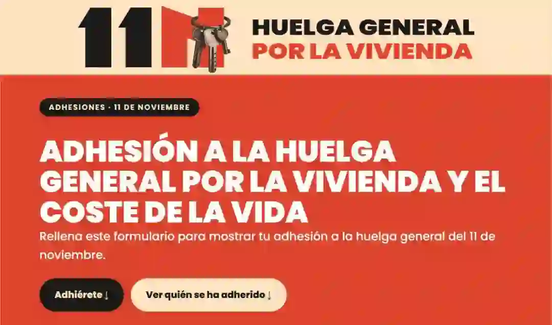 Portada web de la campaña