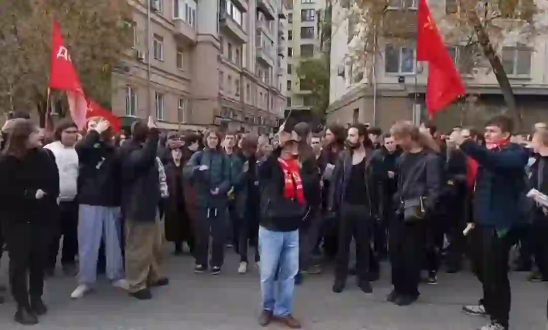 Foto de archivo de la manifestación en Moscú